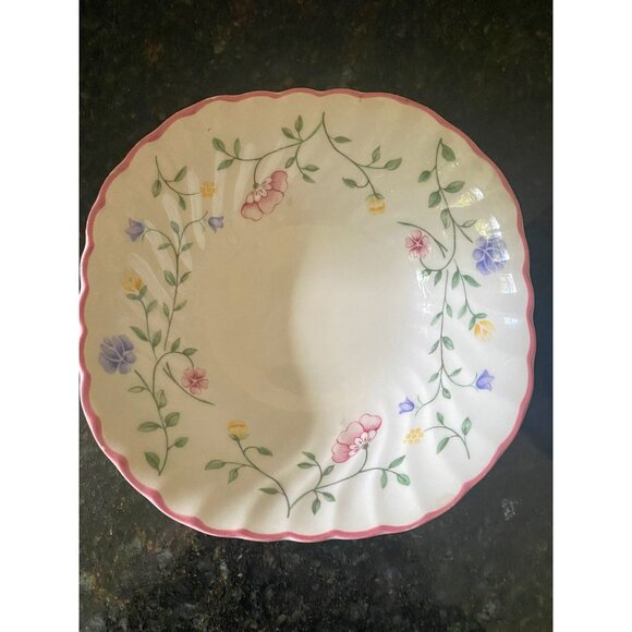 Johnson Brothers "Summer Chintz" 6 Inch Square Cereal Bowls, (Qty. 2), Japan - Picture 4 of 8